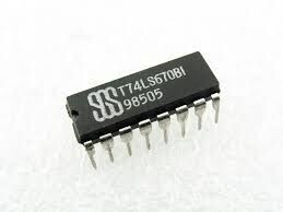 74LS670  I.C.
DIP-16