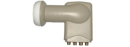 LNB QUATTRO (4 USCITE PER IMPIANTI CENTRALIZZATI) LTE FREE 0,1DB