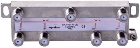 PAR6 - PARTITORE (SPLITTER) TIPO F CLASSE A CON PASSAGGIO DI C.C.