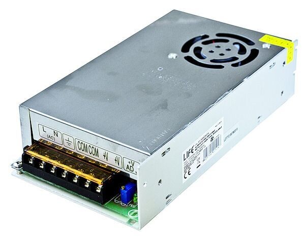 ALIMENTATORE SWITC. METALLO 24Vdc 10A 240W INPUT110/220Vac+/-10%DIMEN.200*110*50mm FAN