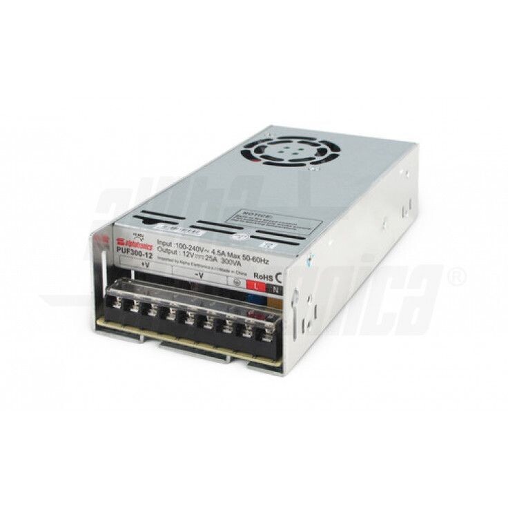 Alimentatore industriale da quadro elettrico 312W - 24Vdc - con PFC