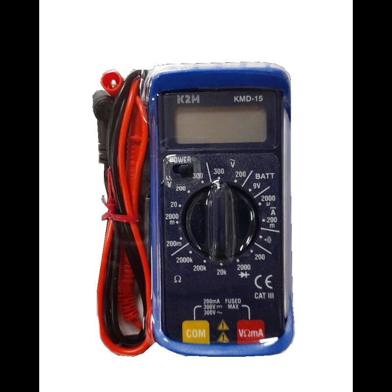 Multimetro analogico KMD-15 completo di puntali
