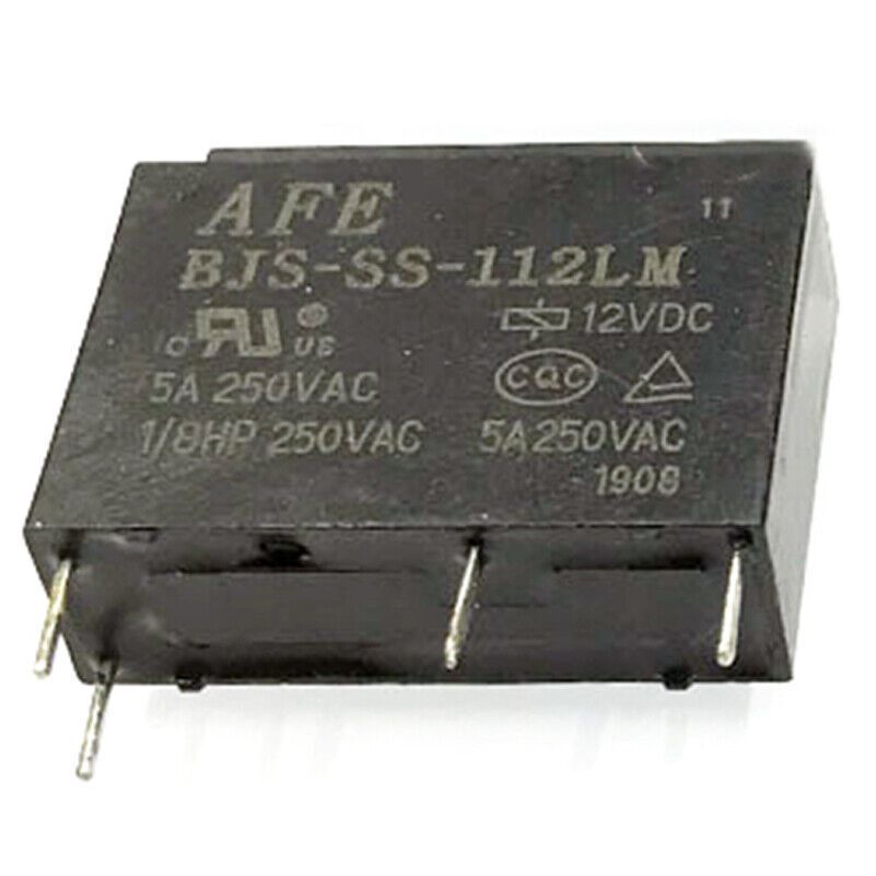 RELE' 12VDC 1SC PER PCB 5A N.O. BJS-SS-112LM