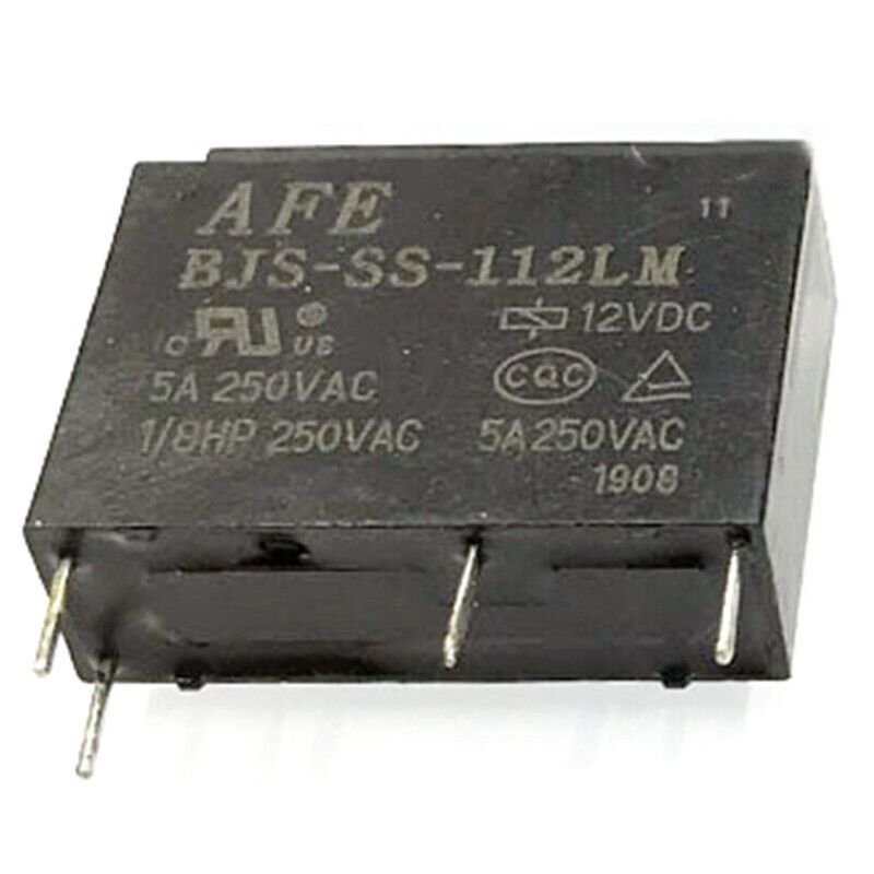 RELE' 12VDC 1SC PER PCB 5A N.O. BJS-SS-112LM