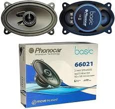 COPPIA ALTOPARLANTI PHONOCAR 66021
COASSIALI 4 OHM 2VIE 95X150 60W