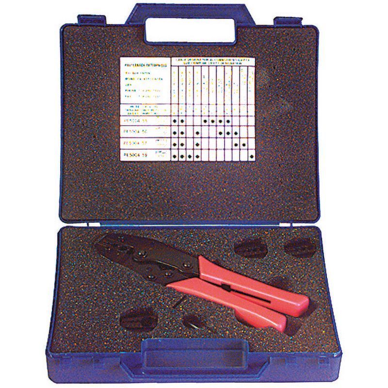 VALIGETTA KIT CON PINZA A CRIMPARE