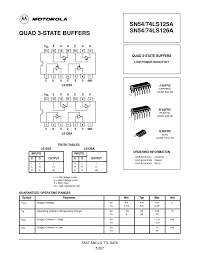 74LS126 BUFFERS Datasheet pdf - 3-STATE BUFFERS. Equivalent, Catalog