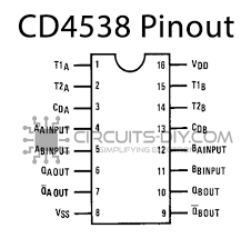 CD4538 Dual Precision Monostable Multivibrator - Datasheet