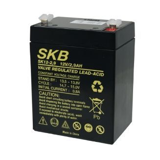 SK12 - 2,9 - BATTERIA AL PIOMBO 12V 2.9AH SKB SK12-2.9