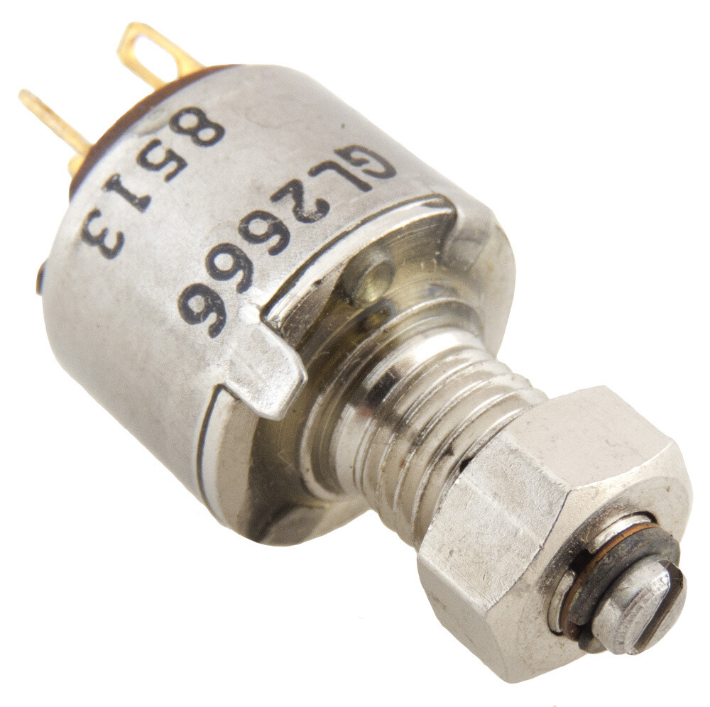 ABRV6LAYSA503 POTENZIOMETRO LINEARE 1 GIRO 50K ASSE D. 3 mm (con blocco)