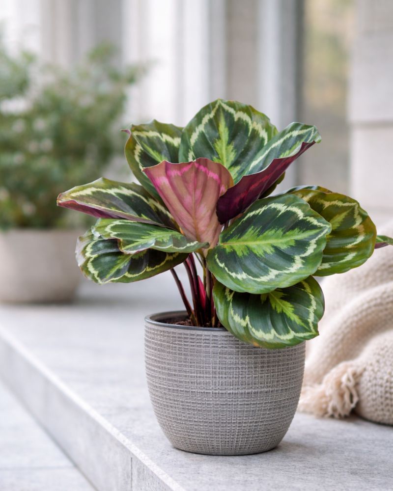 Rose Painted Prayer Plant Rose Painted Prayer Plant
