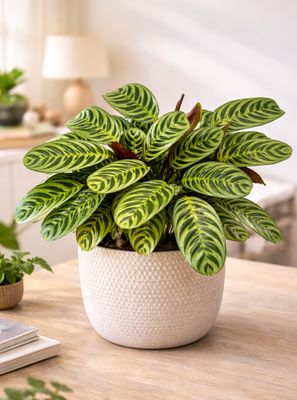 Fishbone prayer plant
