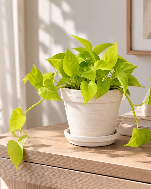 Diamond lime pothos