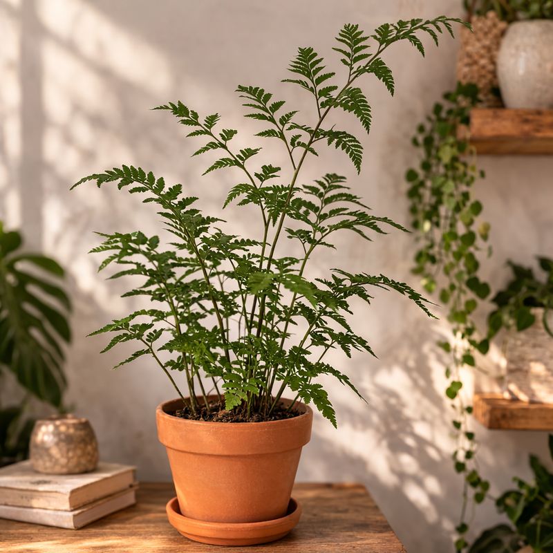 Leatherleaf fern
