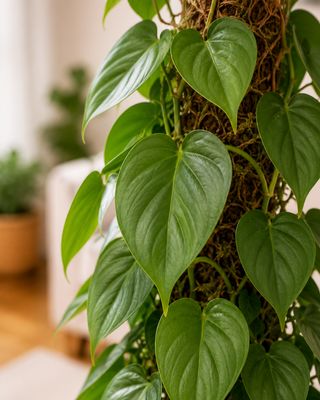 Sweetheart Philodendron Moss pole