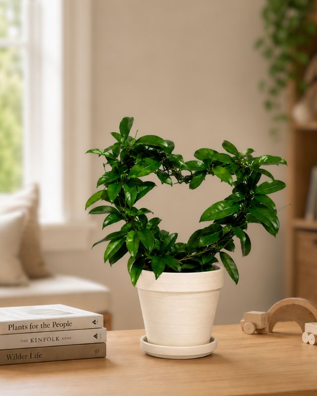 Wax Plant Heart shape