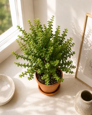 Dwarf Jade plant lollipop