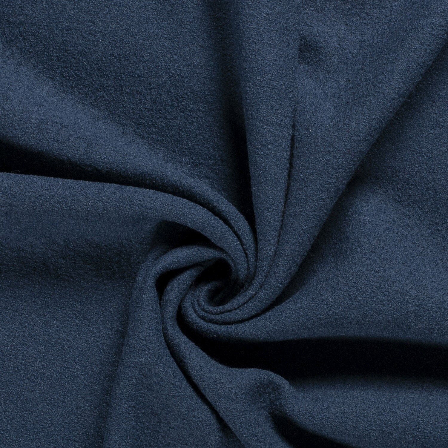 Wollwalk indigo blau - 0,5m
