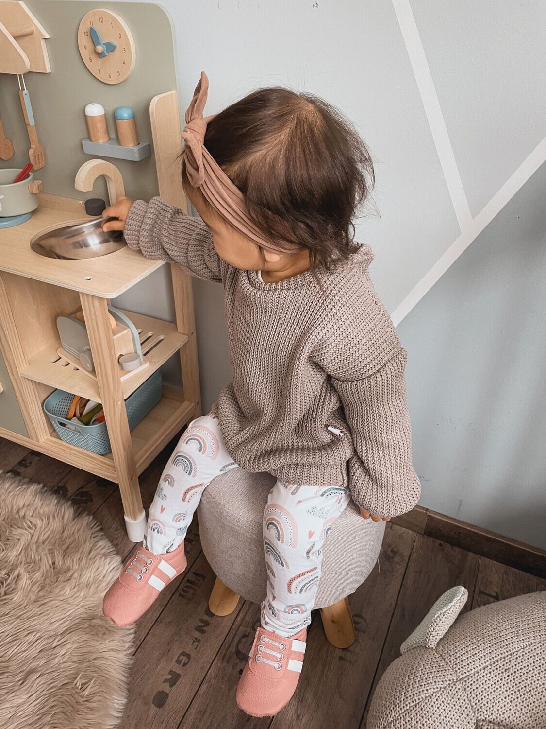 Grobstrickpullover oversized