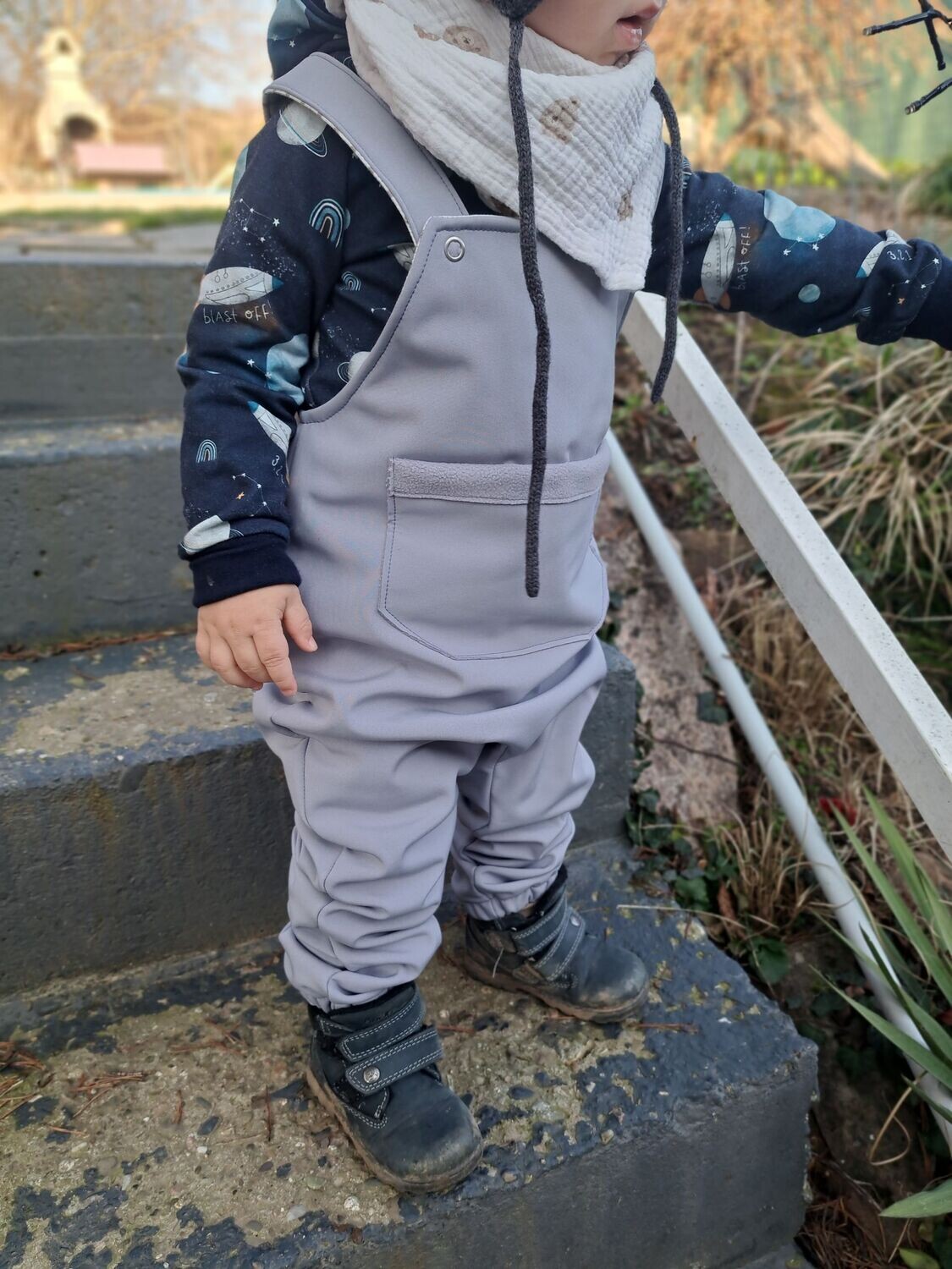 Softshell Latzhose Uni