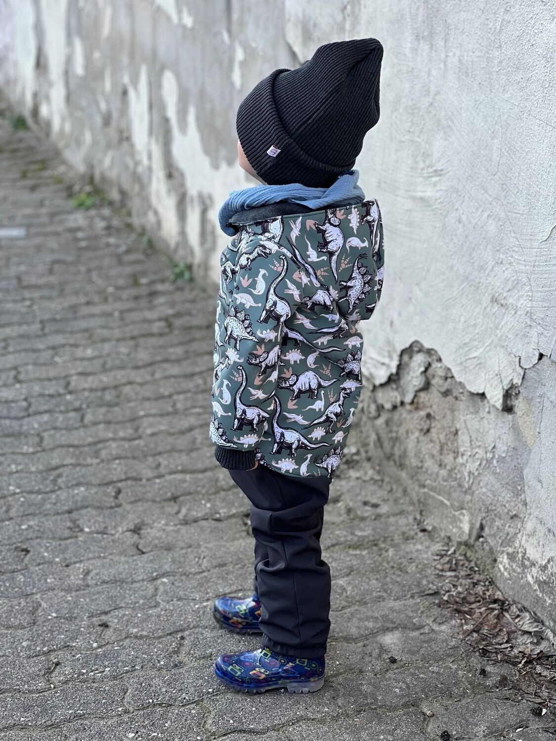 Softshelljacke Dino mit Fleece-Futter