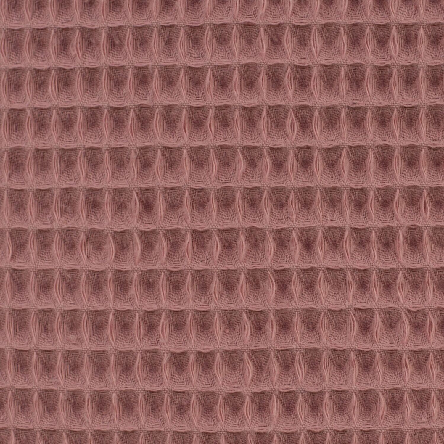 Waffelpique altrosa - 0,5m