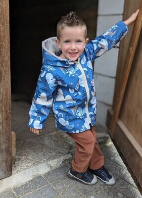 Softshelljacke Wintertiere mit Fleece-Futter