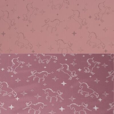 reflektierender Softshell rosa - 0,5m