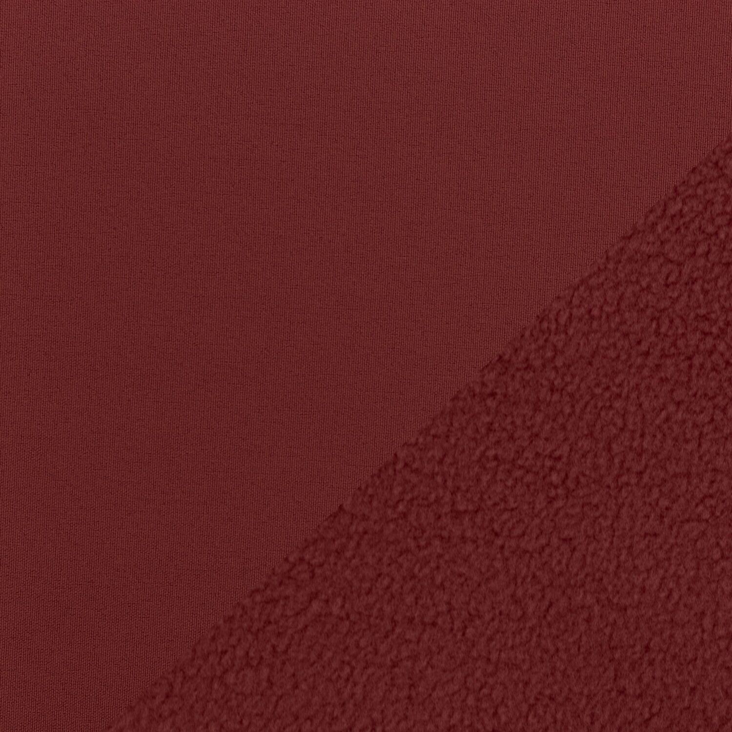 Softshell uni bordeaux - 0,5m