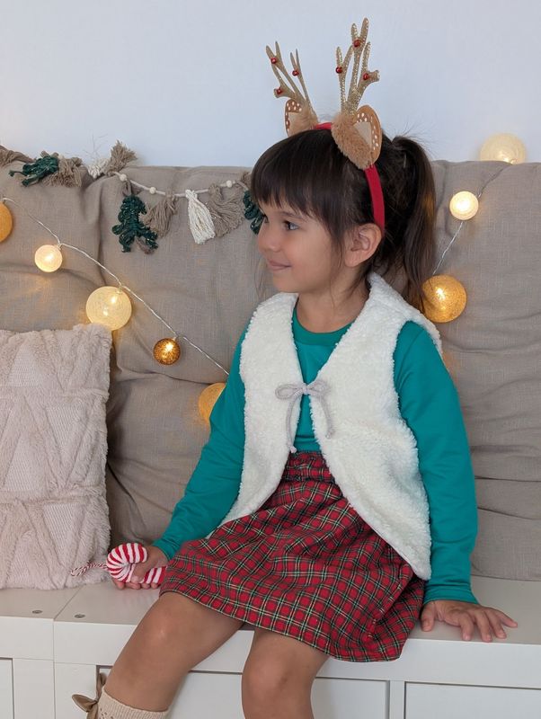 Kuschelige Teddyweste