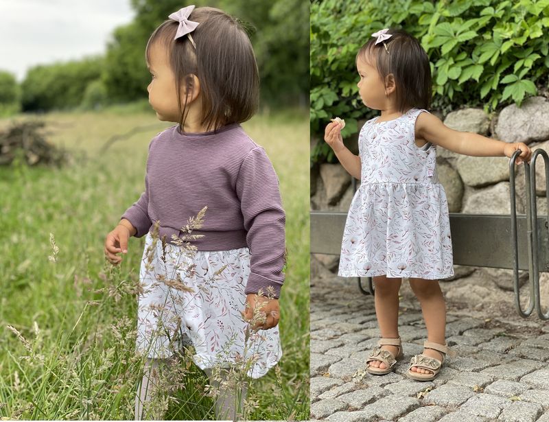 Sommerkleid wird zu Sweaterkleid Sommerkleid wird zu Sweaterkleid