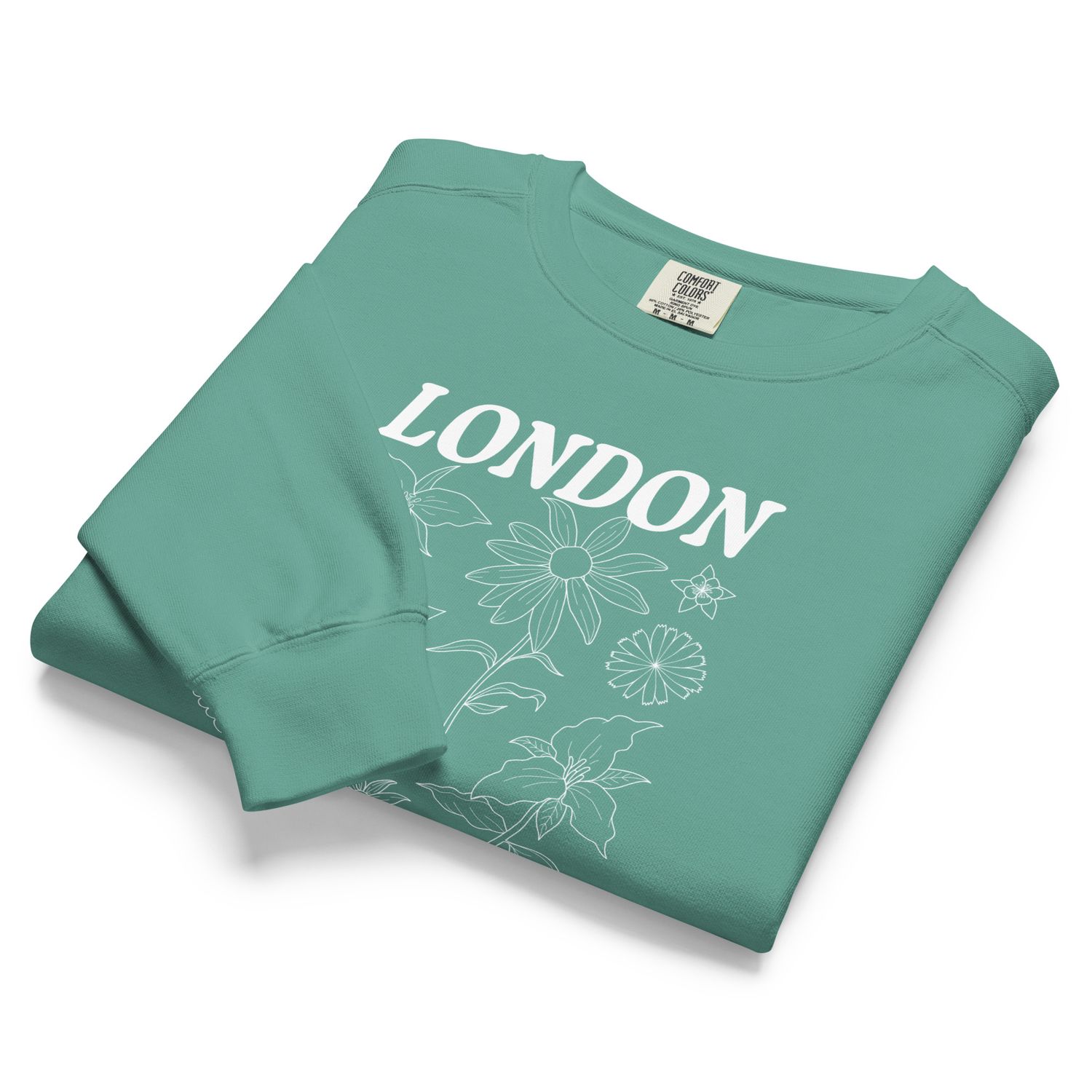 London Flowers Crewneck
