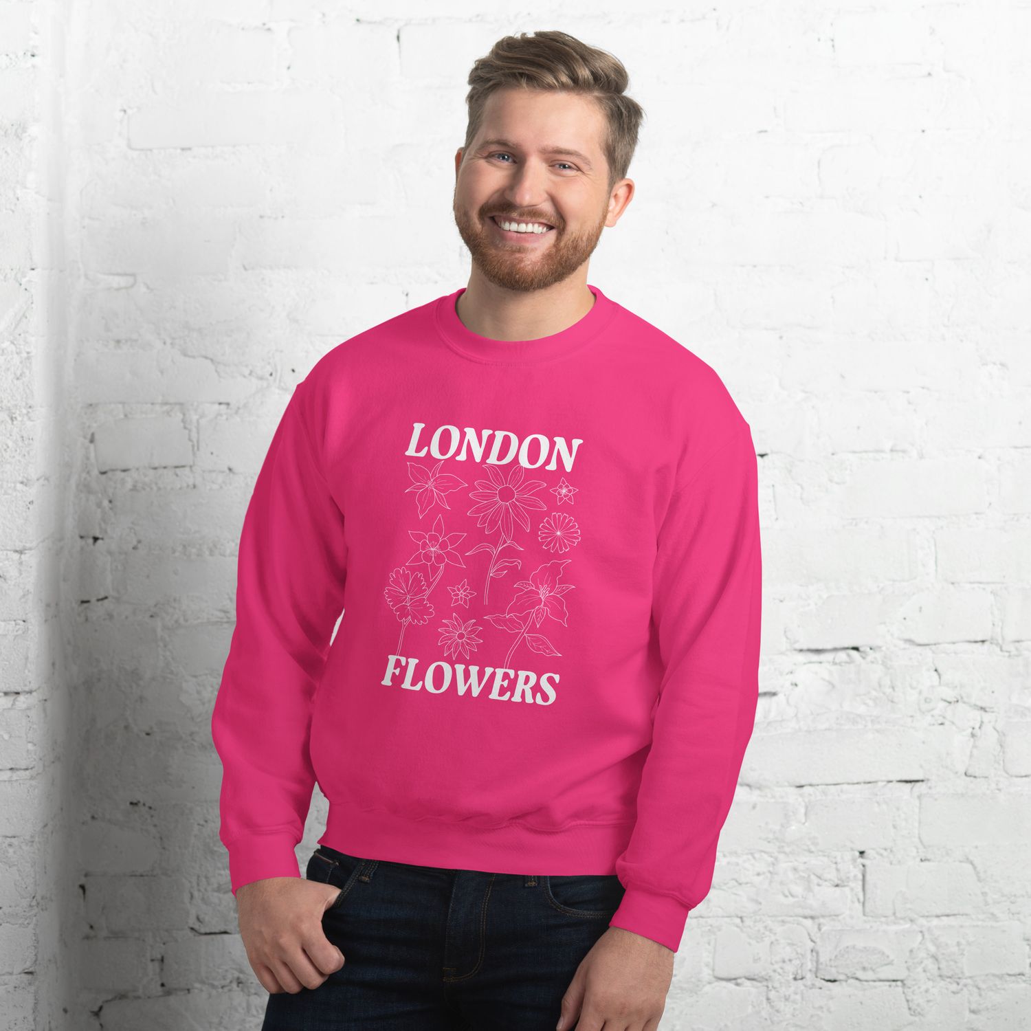 London Flowers Unisex Sweatshirt