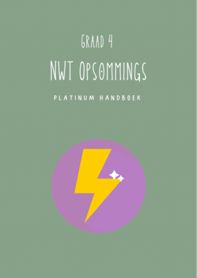 Graad 4 Natuurwetenskap &amp; Tegnologie Kwartaal 3 Opsommings - Platinum Handboek