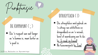 Afrikaans Graad 4-6 - Kwartaal 1-4 Taalleer Opsommings