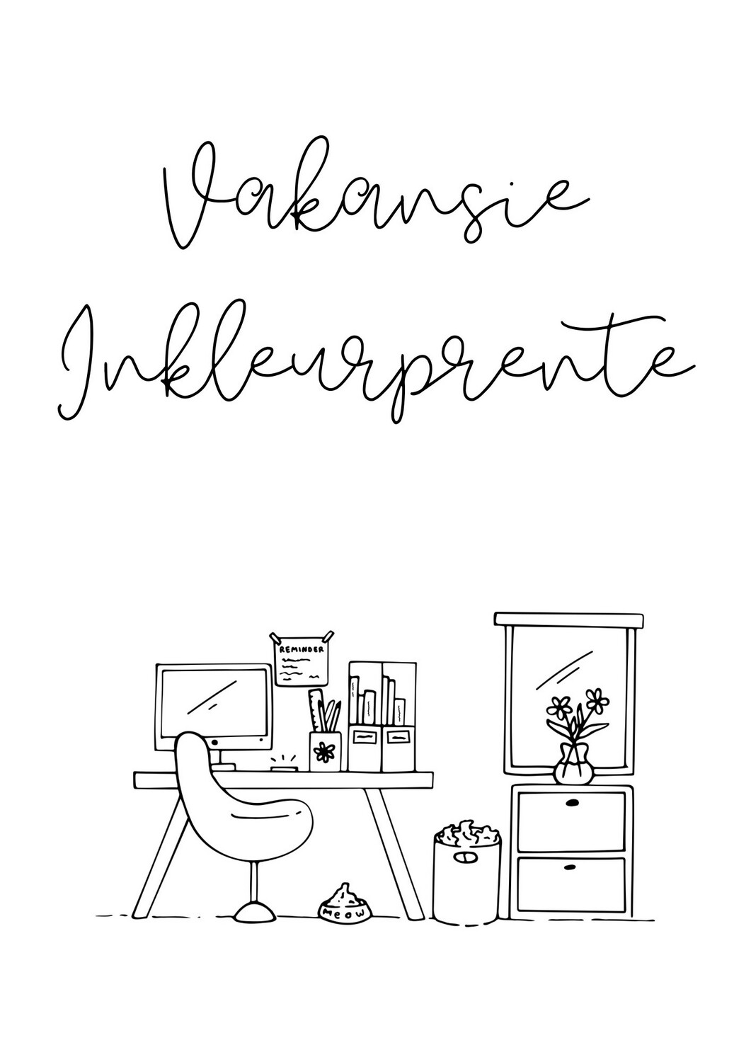 Gratis Vakansie Inkleurprente