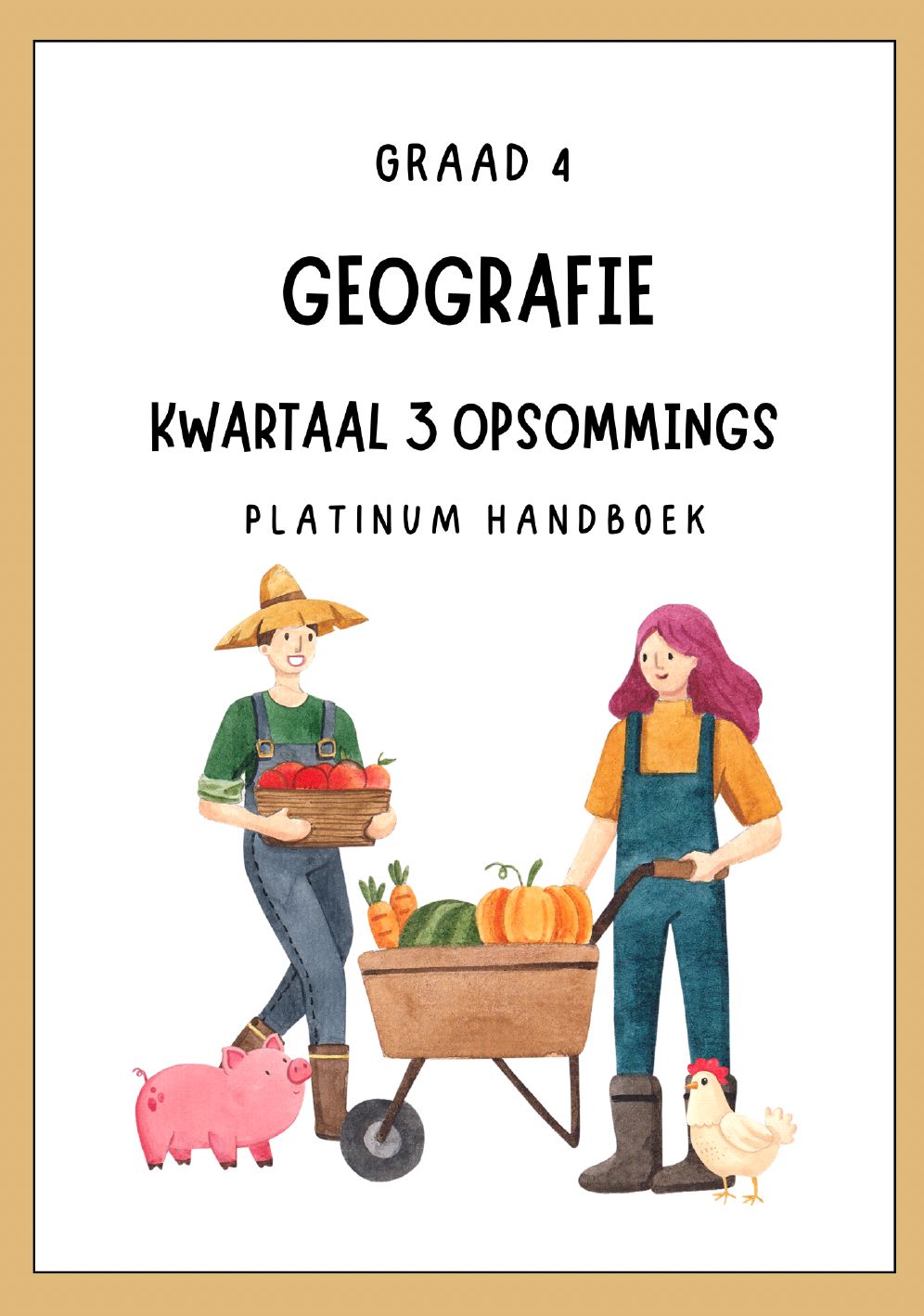Graad 4 SW - Geografie Kwartaal 3 Opsommings - Platinum Handboek