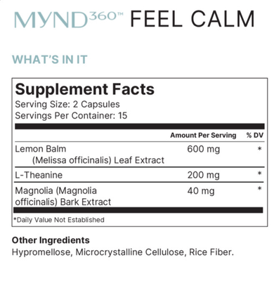 MYND 360 Feel Calm