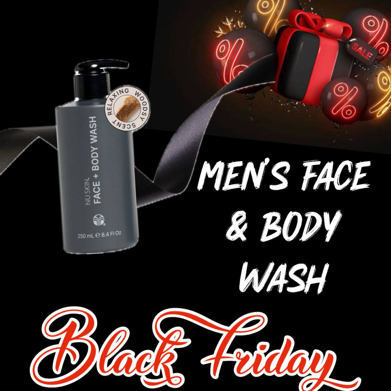 Men’s Face + Body Wash