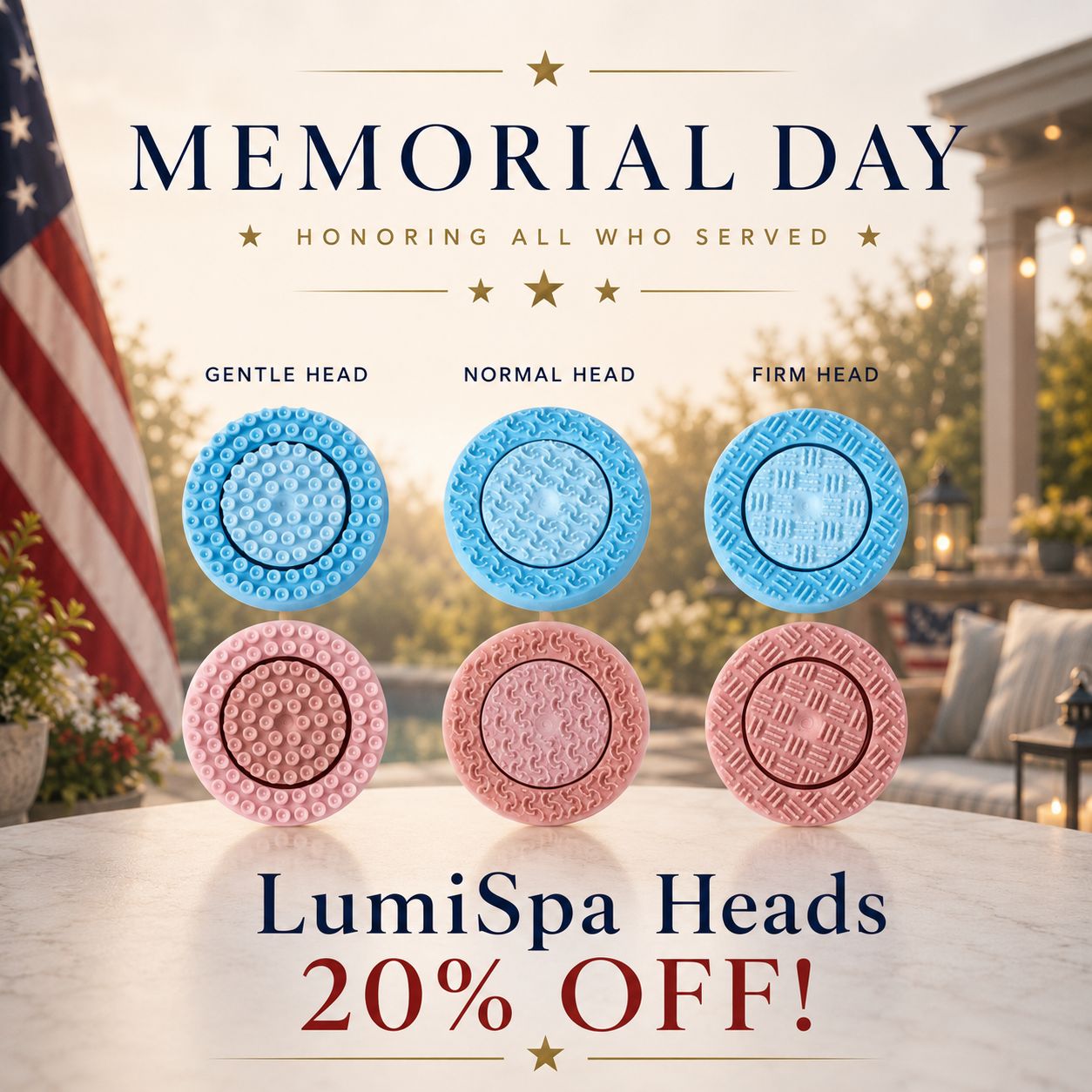 LumiSpa Head Replacement