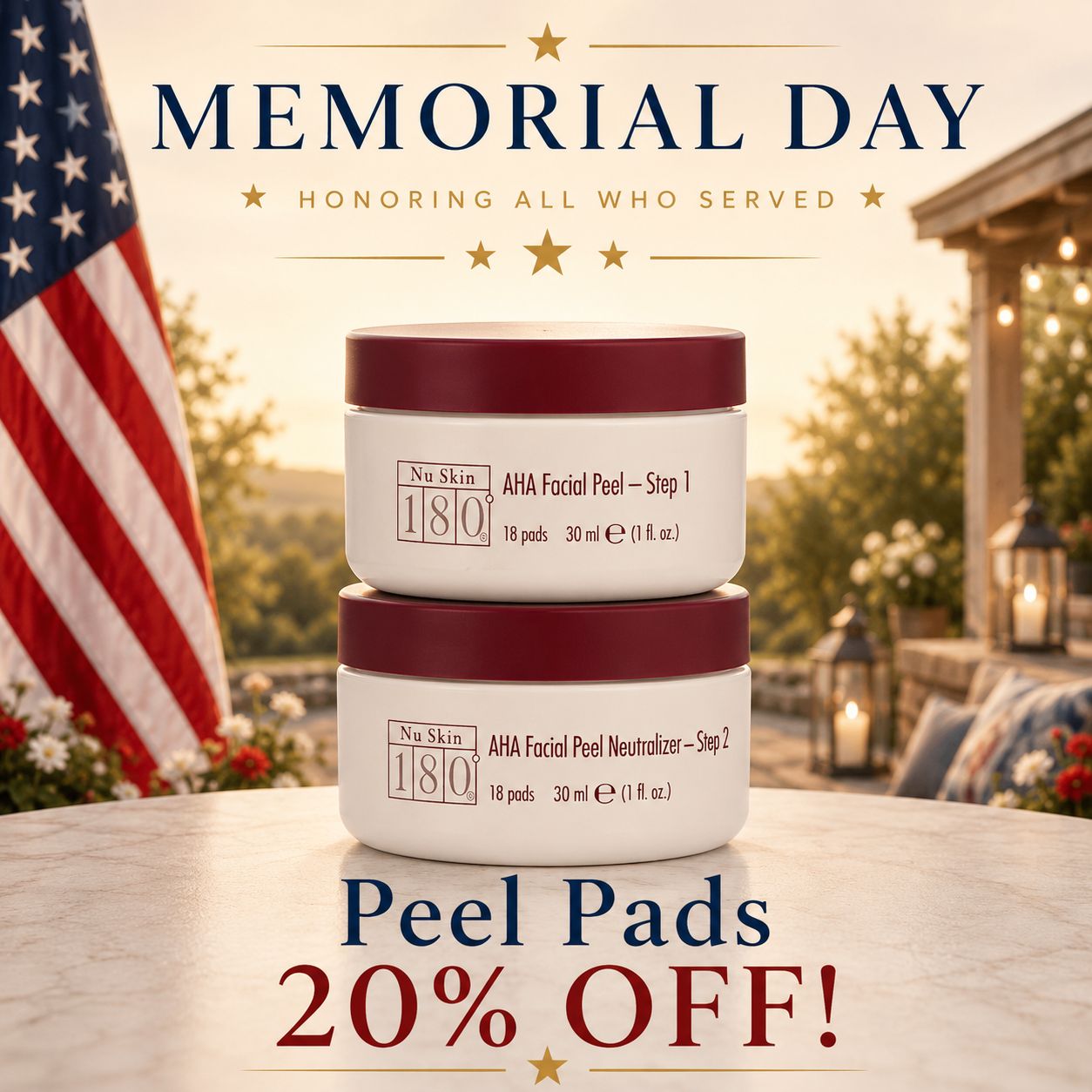 180 AHA Facial Peel