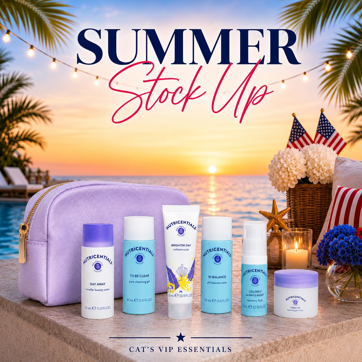 Nutricentials Travel Set