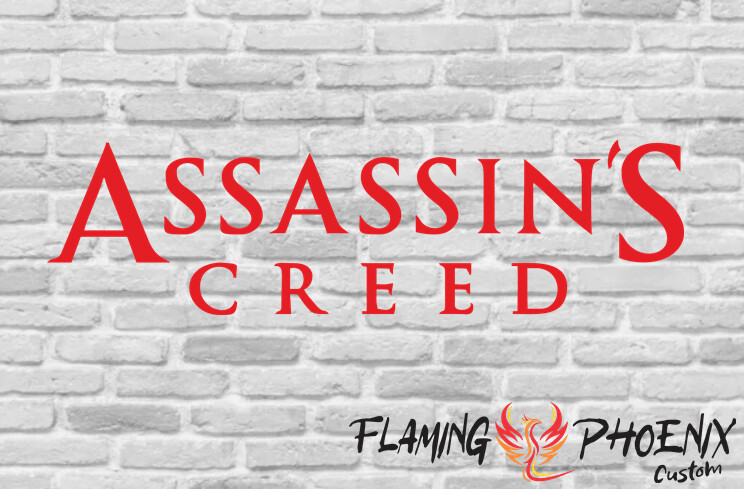 ASSASSINS CREED CUSTOM CAR VINYL STICKER DECAL