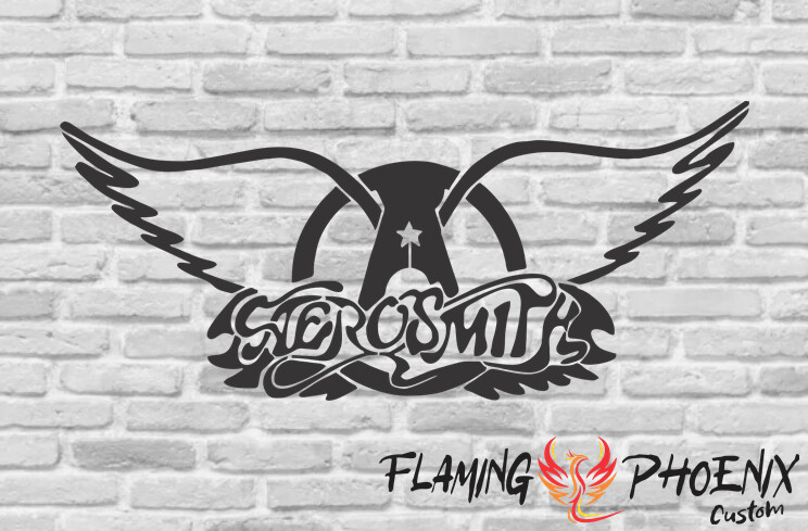 AEROSMITH CUSTOM CAR VINYL STICKER DECAL