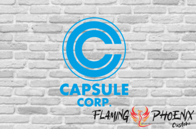 CAPSULE CORP NEW CUSTOM CAR VINYL STICKER DECAL
