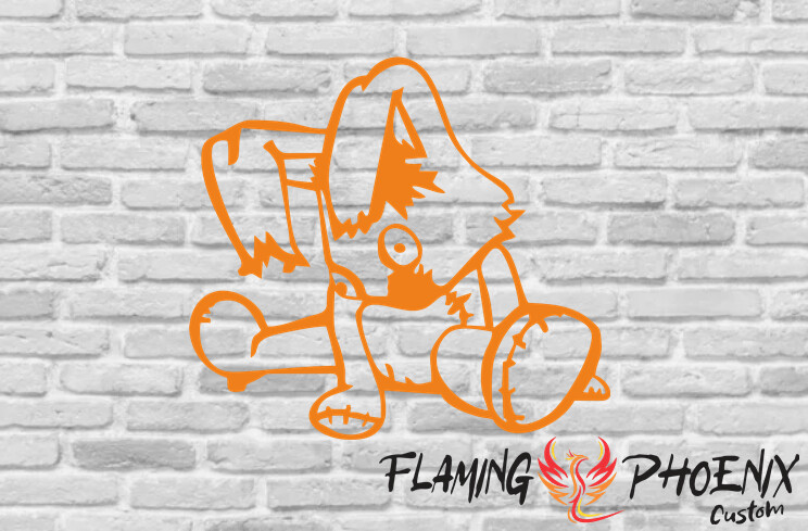 BUNNY SILENT HILL CUSTOM CAR VINYL STICKER DECAL