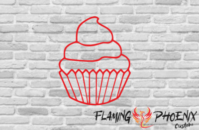 CUPCAKE CUSTOM CAR VINYL STICKER DECAL