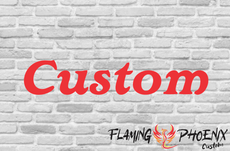 CUSTOM CAR VINYL STICKER DECAL