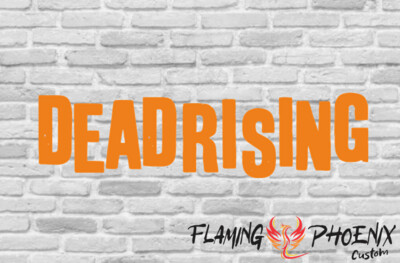 DEADRISING CUSTOM CAR VINYL STICKER DECAL