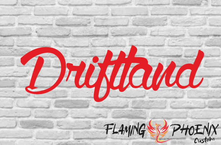 DRIFTLAND CUSTOM CAR VINYL STICKER DECAL
